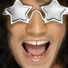 Smiffys Silver Star Glasses Accessory