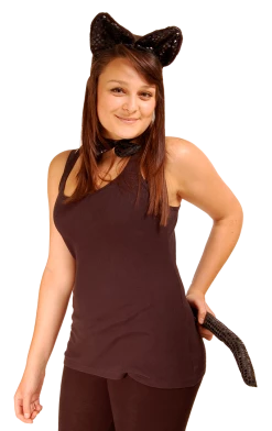 Rubies Sequin Cat Costume Accessory Set