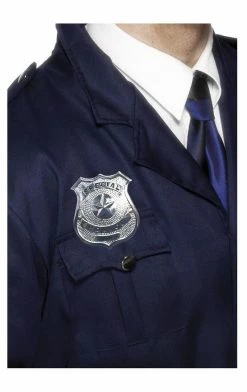 Smiffys Metal Police Badge Accessory Cops & Robbers