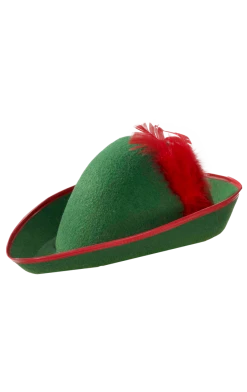 Bristol Novelty Green Robin Hood Hat Accessory