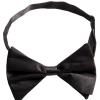 Bristol Novelty Black Bow Tie Accessory 1920's