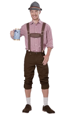 California Costumes Around The World Oktoberfest Lederhosen Kit