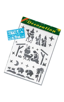 Premier Decorations Nativity Christmas Stencil