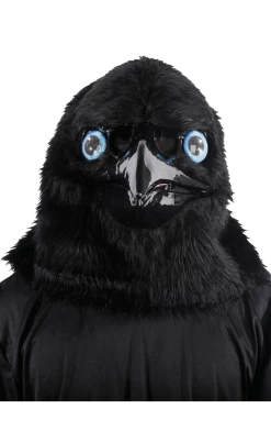 Palmer Animals Raven Facepiece With Moving Mouth