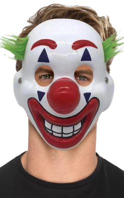 Smiffys Joker Clown Facepiece