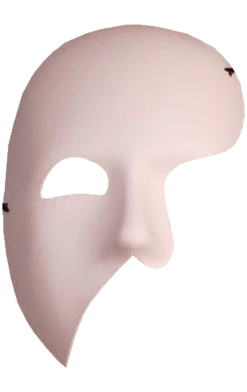 Generic Masquerade Ball Deluxe Half Face Facepiece