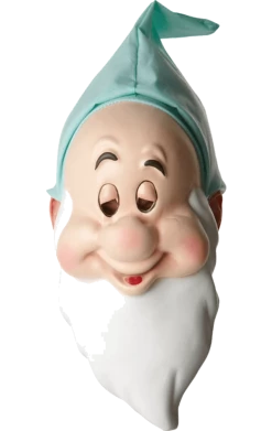Rubies Seven Dwarfs Sleepy Mask Book Characters
