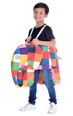 Amscan Kids Ride On Elmer Elephant Costume