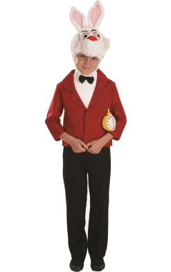 Fun Shack Kids Alice In Wonderland White Rabbit Rabbit Costu