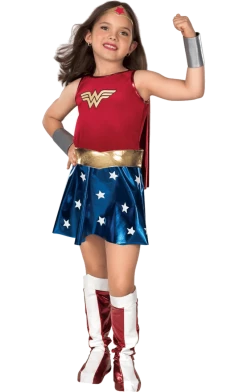 Rubies Kids Deluxe Wonder Woman Costume