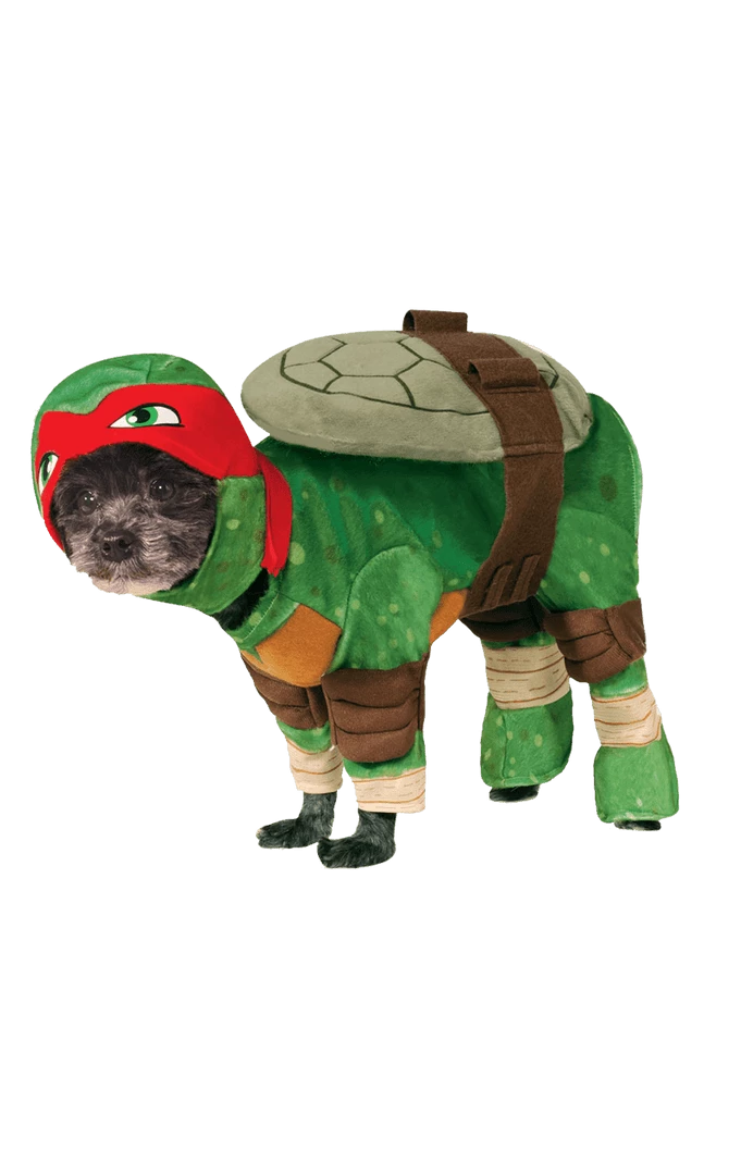Rubies Raphael Ninja Turtles Dog Costume 1 Rubies Raphael Ninja Turtles Dog Costume
