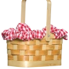 Rasta Imposta Gingham Basket Accessory