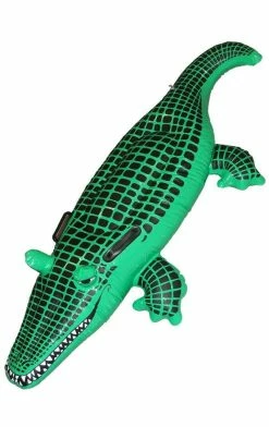 Smiffys Inflatable Crocodile Decoration