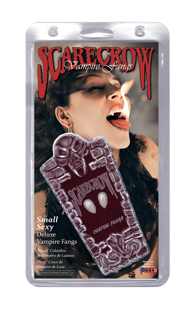 Scarecrow Small Mouldable Vampire Fangs Halloween 1 Scarecrow Small Mouldable Vampire Fangs Halloween