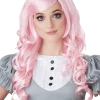 California Costumes Dolls Pink Cosplay Wig