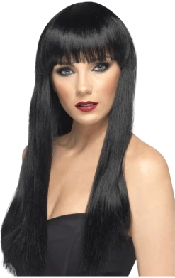Smiffys Beauty Black Wig