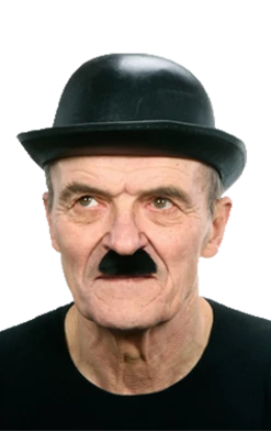 Generic Small Moustache Black Accessory