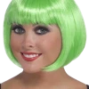 Morris Costumes Aliens Babe Neon Green Wig