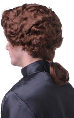 Generic Masquerade Ball Minute Man Auburn Wig