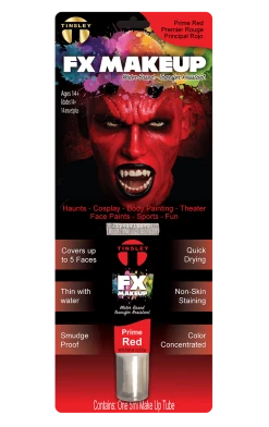 Tinsley Transfers Clowns Prime Red FX Face Paint