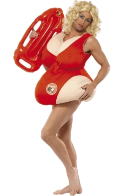 Smiffys Baywatch Swimsuit Costume Movies