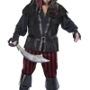 California Costumes Book Characters Mens Plus Size Ruthless Rogue Pirate Costume