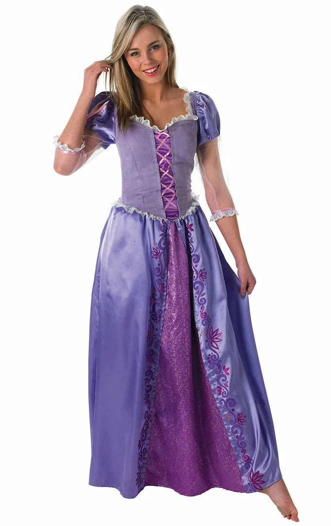 Rubies Book Characters Adult Rapunzel Costume 1 Rubies Book Characters Adult Rapunzel Costume