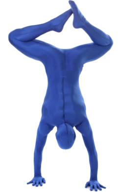 Body Republic Morphsuit Blue Costume 5 Body Republic Morphsuit Blue Costume