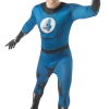 Generic Adult Second Skin Mr Fantastic Costume