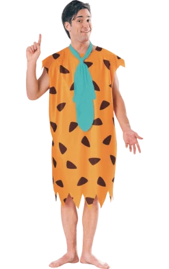 Rubies Adult Fred Flintstone Costume Cartoons