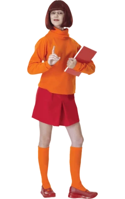 Rubies Womens Scooby Doo Velma Costume