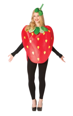 Rasta Imposta Adults Fruity Strawberry Costume Food & Drink