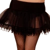 Leg Avenue Burlesque & Moulin Rouge Black Teardrop Petticoat