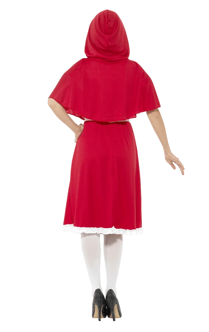 Smiffys Book Characters Adult Red Riding Hood Fairytale Costume 3 Smiffys Book Characters Adult Red Riding Hood Fairytale Costume