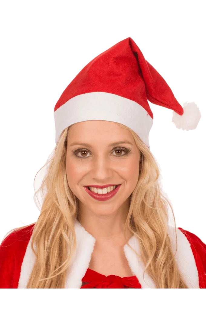 Smiffys Christmas Santa Hat 1 Smiffys Christmas Santa Hat