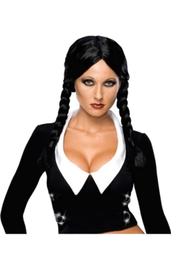 Rubies Adult Wednesday Addams Wig Movies