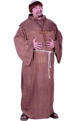 Palmer Historical Medieval Monk Plus Size Costume