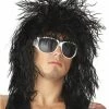 California Costumes Music & Pop/Rock Stars Black Rocker Wig