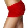 Smiffys Hen Night Red Ruffle Lace Panties