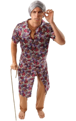 Orion Costumes Adult Groping Granny Costume Novelty