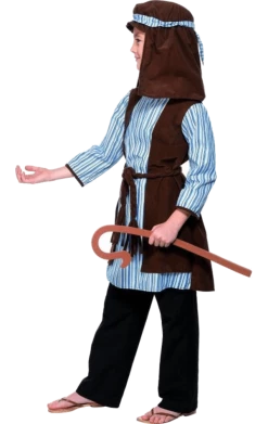 Smiffys Religion Kids Shepherd Nativity Costume