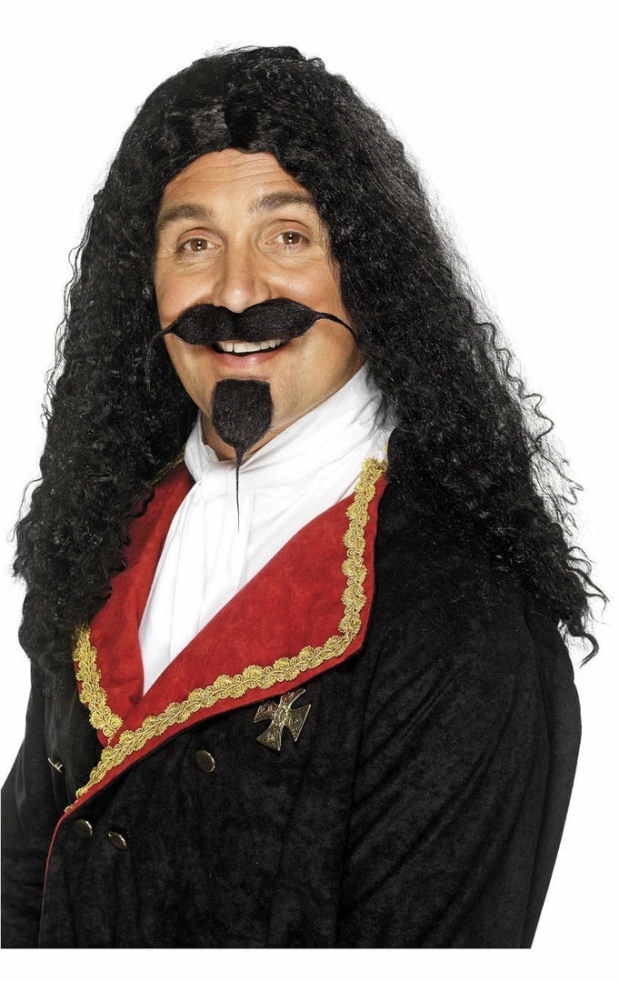 Smiffys King Charles Musketeer Black Wig Movies 1 Smiffys King Charles Musketeer Black Wig Movies