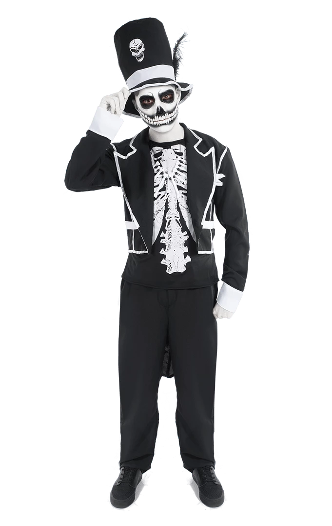 Orion Costumes Movies Mens Dapper Skeleton Costume 1 Orion Costumes Movies Mens Dapper Skeleton Costume