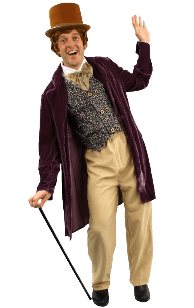 Orion Costumes Book Characters Adult Willy Wonka Movie Costume 1 Orion Costumes Book Characters Adult Willy Wonka Movie Costume