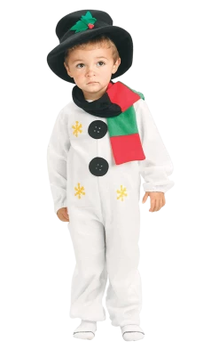Bristol Novelty Kids Cute Snowman Costume Christmas