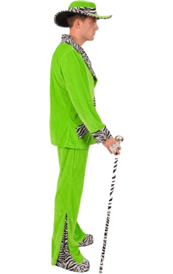 Orion Costumes Adult Green Pimp Costume Novelty