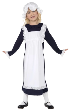 Smiffys Kids Victorian Maid Costume