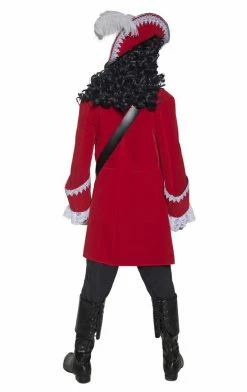 Smiffys Book Characters Adult Captain Hook Costume 5 Smiffys Book Characters Adult Captain Hook Costume