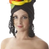 Bristol Novelty Food & Drink Fruit Hat With Hair