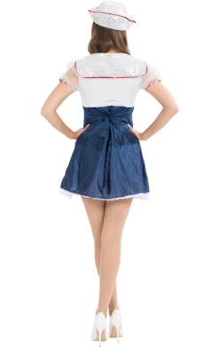 Orion Costumes American / USA Ladies Sailor Dress Costume